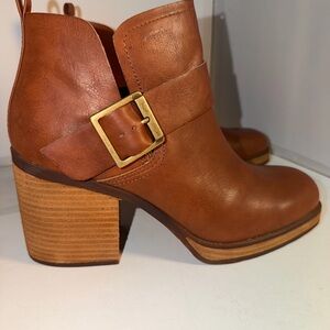 Brown Leather Ankle Boots